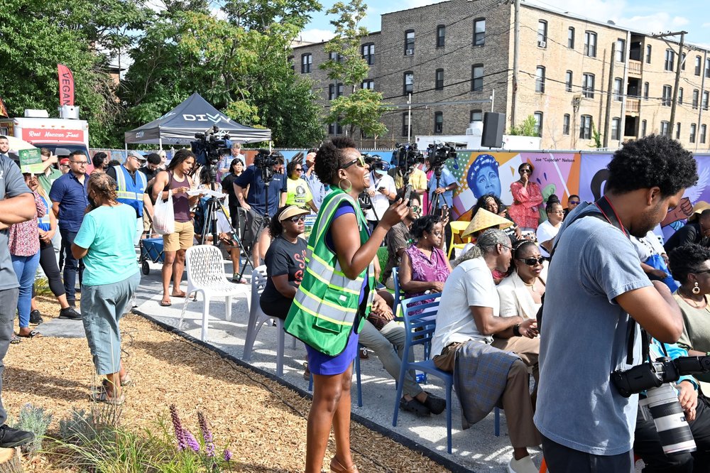 Mahalia Jackson Court Ribbon Cutting Celebration